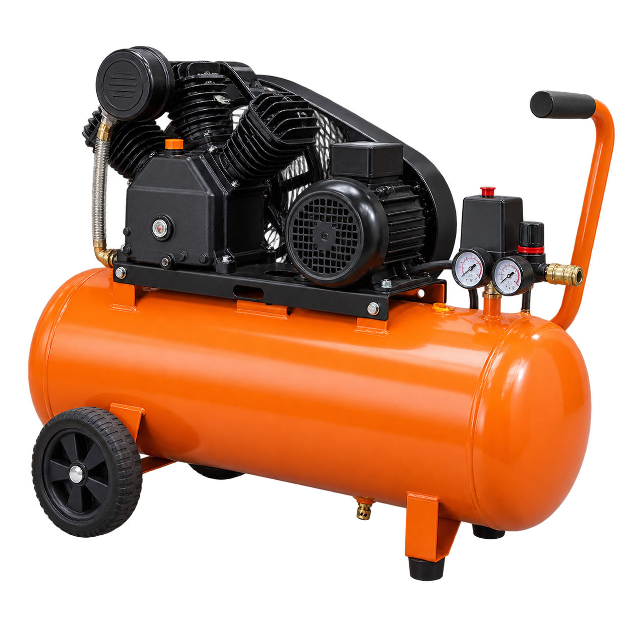 Compressor de ar do catálogo da Duque Locações