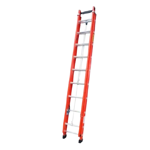 Escada de fibra extensível do catálogo da Duque Locações